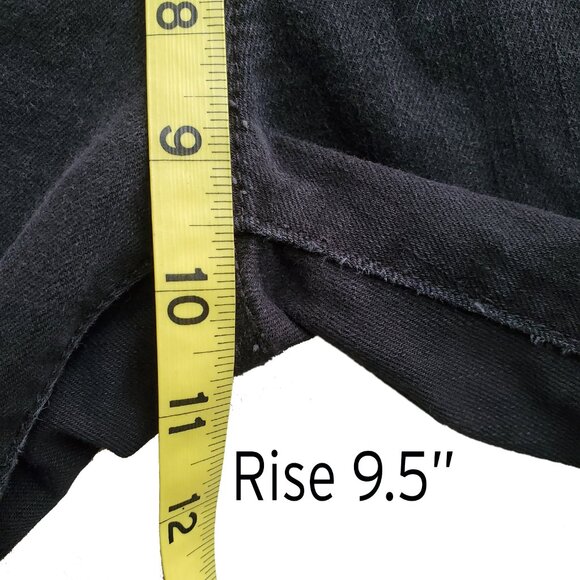 Focus Lifestyle Bootcut Midrise Stretchy Black Jeans Size 4 - Picture 7 of 13